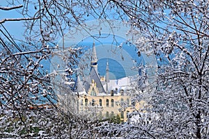 Beautiful winter in Odessa 2021