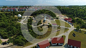 Beautiful Wladyslawowo Oceanpark Aerial View Poland