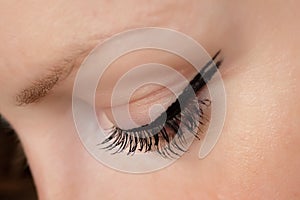 Beautiful Woman Eyelash