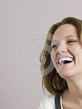 Beautiful Woman Laughing