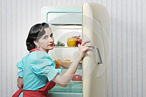 Sixties refrigerator advertising