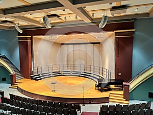 Beautiful Wood Auditorium