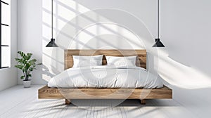 Beautiful wooden Bed