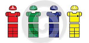 Beautiful Workwear. Vector Illusatration