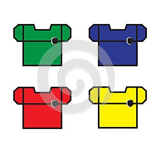 Beautiful Workwear. Vector Illusatration.