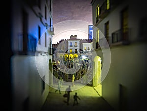 Beautiful World Heritage Monumental city of Cáceres located in the region of Extremadura, Spain