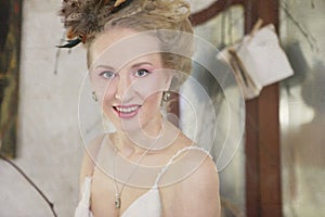 Beautiful young bride