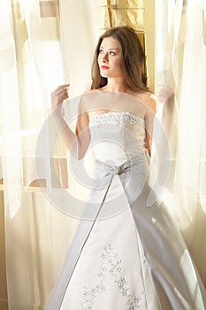 Beautiful young bride