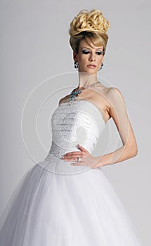 Beautiful young bride