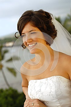 Beautiful young bride