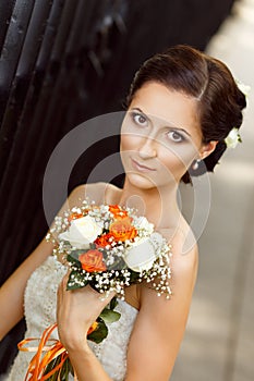 Beautiful young bride