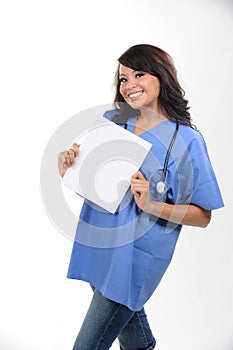 Beautiful young nurse