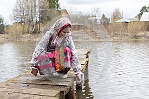 Beautiful young Russian girl