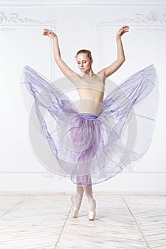 Beautiful Young Woman Ballerina