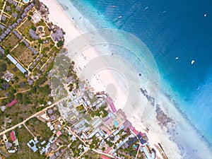 Beautiful Zanzibar Nungwi beach