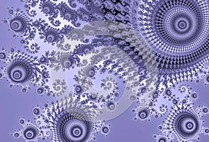 Beautiful zoom into the infinite mathemacial mandelbrot set fractal photo