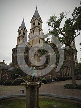 Beautifull Cathedral Roermond is old an historically important town, on the lower Roer at the east bank of the Meuse river.