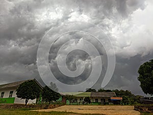 Beautifull cloud and buildings