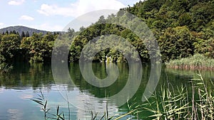 Beautifull landscape in Plitvice national park