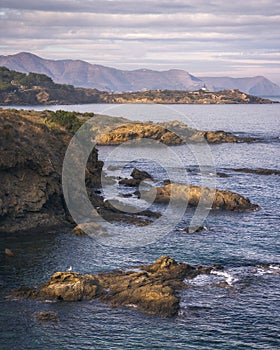 Beautifull Seascape in Costa Brava, Catalonia photo