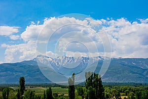 Sultan mountain in the Afyon province photo