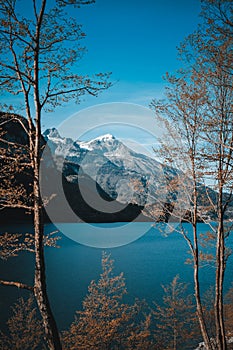 A beautifull view on the molveno lake