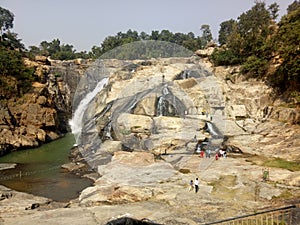 Beautifull ,waterfall ,Forest ,Indian, people, Dassam fall at Jharkhand ,India