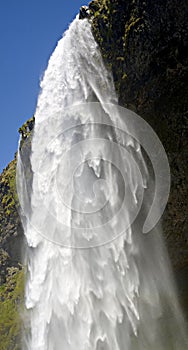 Beautifull waterfall in iceland