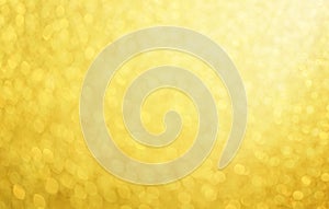a beautifully abstract shiny gold bokeh background