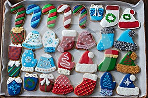 beautifully decorated homemade christmas cookies