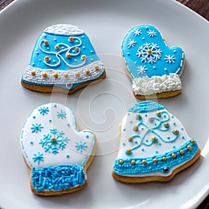 beautifully decorated homemade christmas cookies