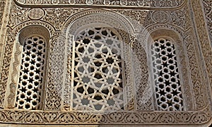 A beautifully designed window from Sultan Qalawun complex photo