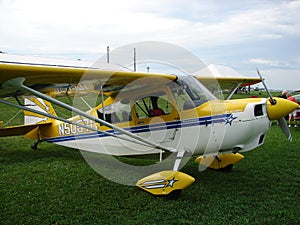 Beautifully restored 1979 8KCAB Super Decathlon stunt plane.