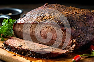 Beautifully roasted joint of meat that appears perfectly cooked, juicy, and browned.