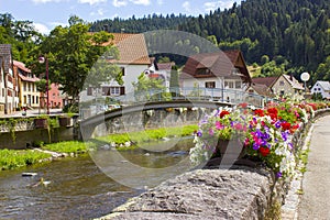 Beautuful Schiltach in Black Forest, Germany