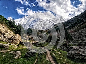 Beauty of Bayal Camp NANGA PARBAT VIEW