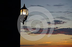 The beauty of the beach at sunrise or sunset