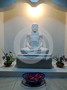 The beauty of a Buddha statue