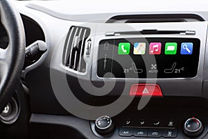 Beauty in the car and touch play auto smart system