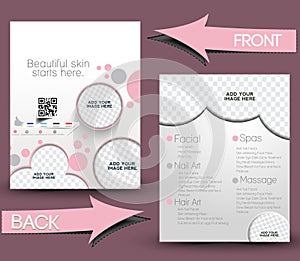 Beauty Care & Salon Flyer