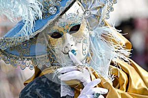 The beauty of carnival masks