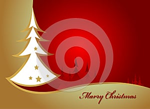 Beauty Christmas tree background