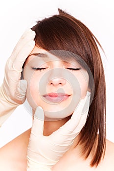 Beauty collagen treatment photo