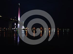 THE BEAUTY OF THE COLORED BRIDGE