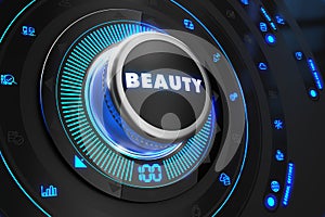 Beauty Controller on Black Control Console