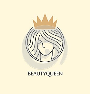 Beauty and fashion logo design template