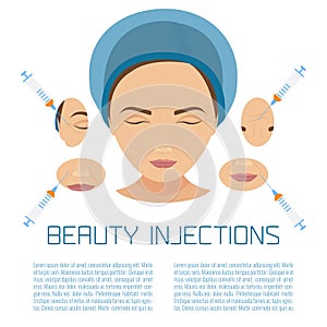 Beauty injections treatment