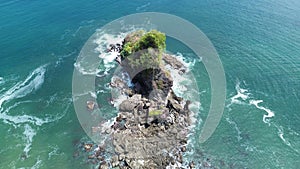 The beauty of Karang agung beach, Kebumen, Central Java, Indonesia