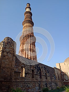 Beauty of Qutubminar in Delhi