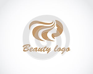 Beauty logo creative salon business beauty hair women emblem design concept